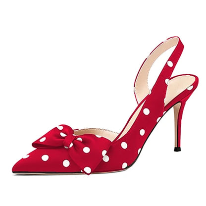 Polka Dot High Heel