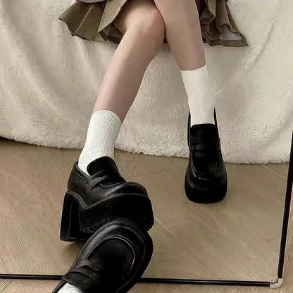 Retro Chunky Heels