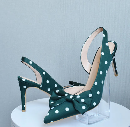 Polka Dot High Heel